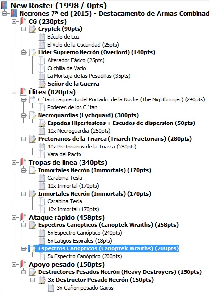 lista-ejército-necrons-2000p-códex-séptima-warhammer-40k-asalto